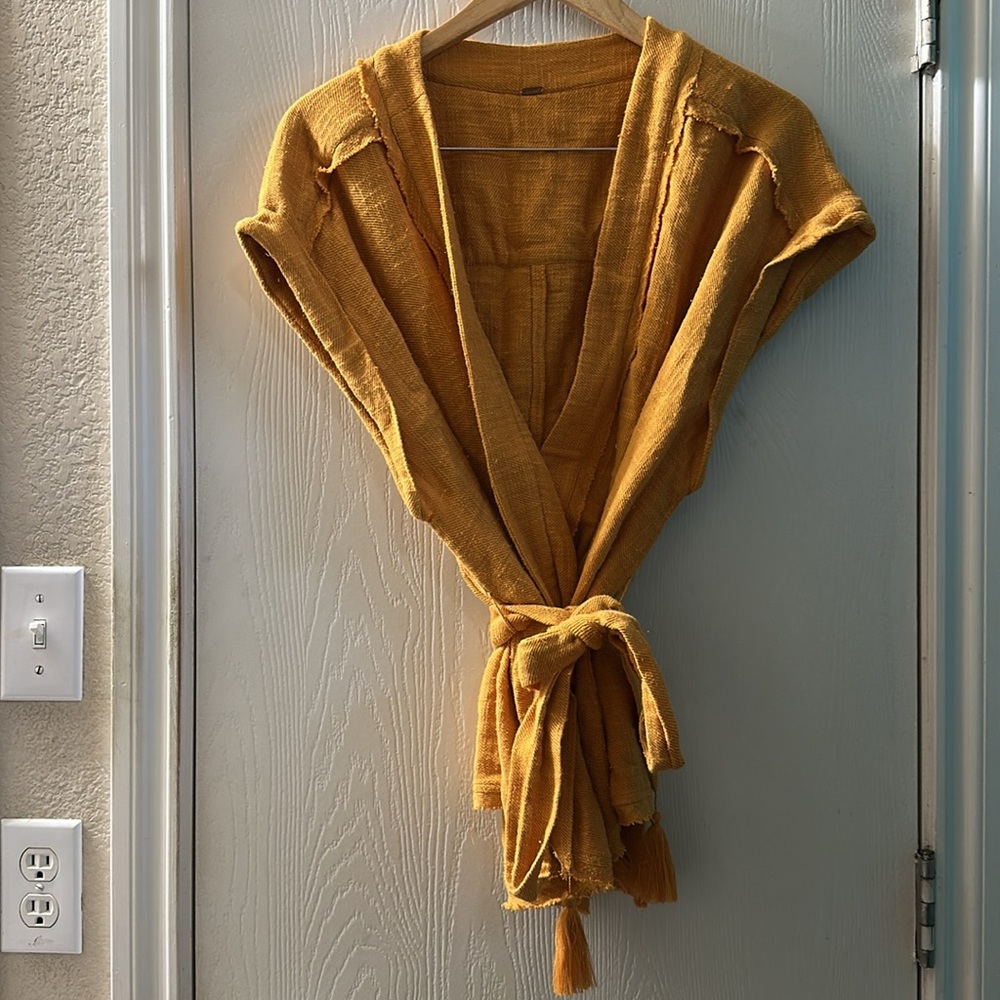 Free People Wrap Top and Shorts Set
